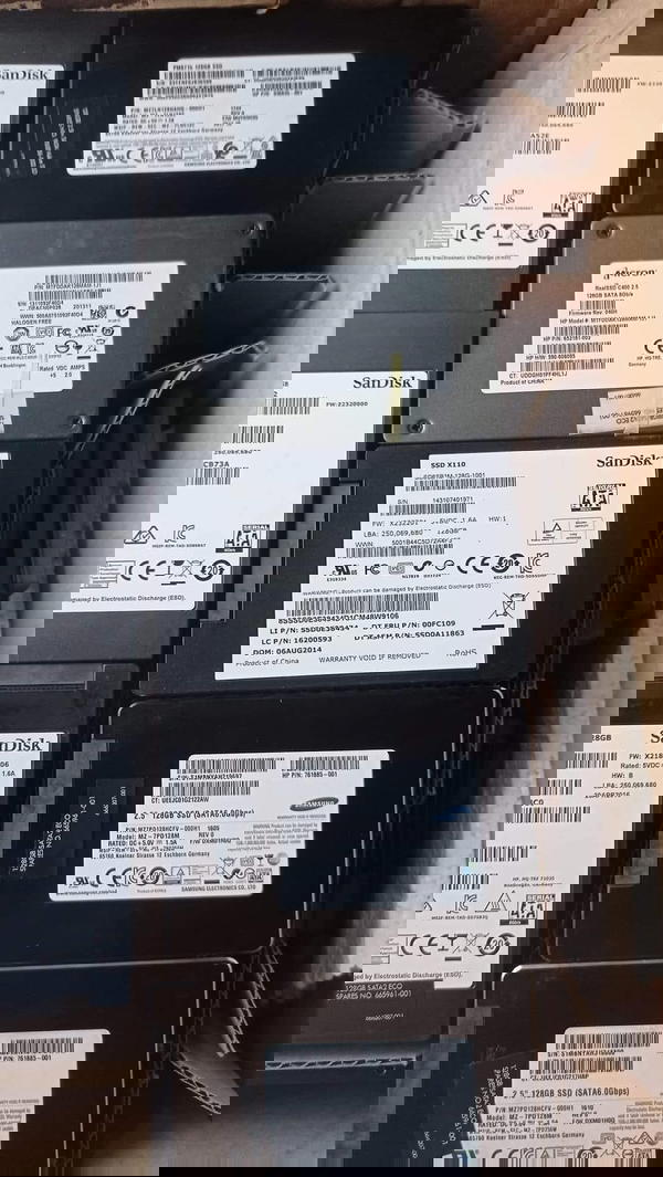 هارد ssd 128 استيراد ضمان 1 غام Image 3 Preview