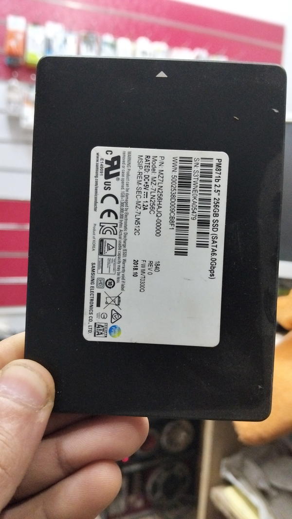 هارد ssd 128 استيراد ضمان 1 غام Image 6 Preview