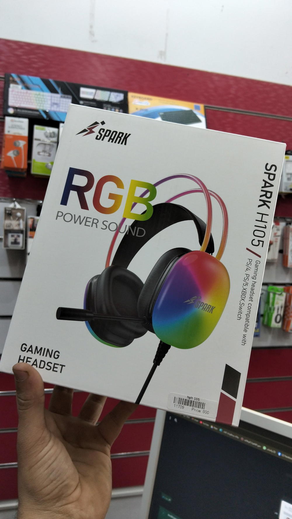 headphone gaming rgb h105 Preview Image
