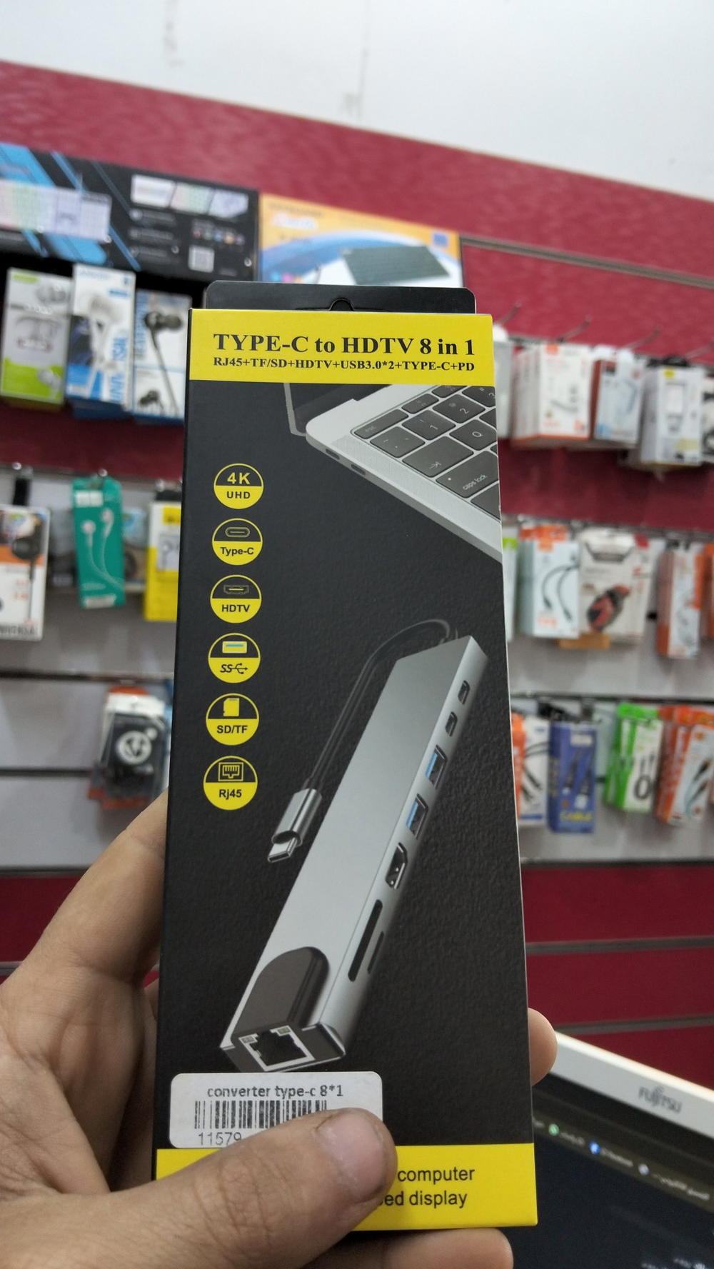 كونفرتر Type-C to HDTV 8*1 Preview Image