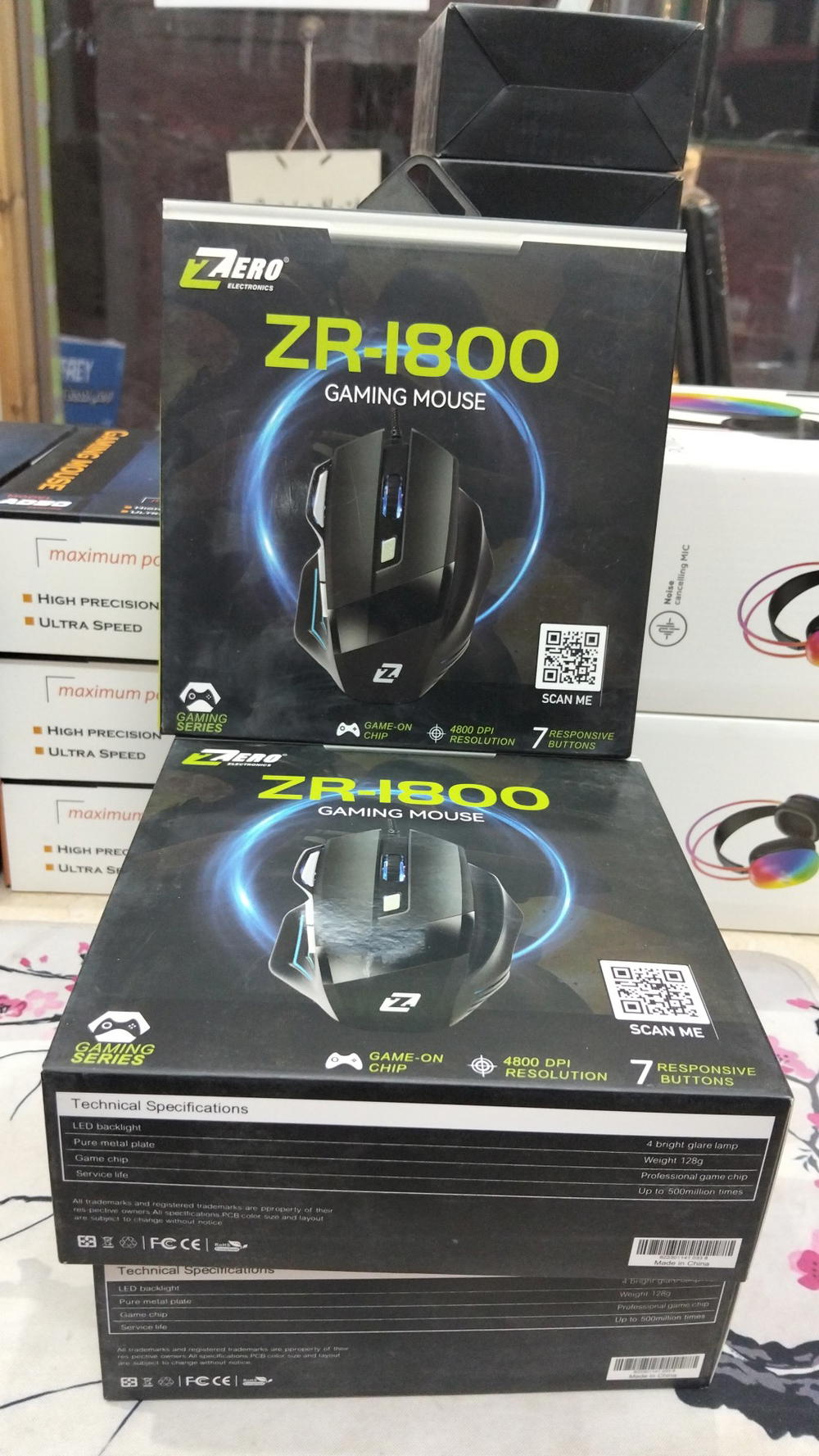 Mouse USB Gaming ZR-1800 Preview Image