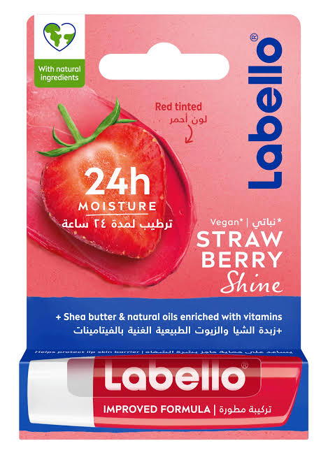 لابيلو | مرطب الشفاه لون احمر فراولة  | 4.8جم Image 1 Preview