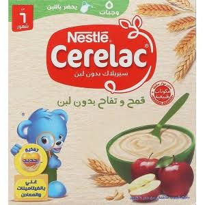 سيريلاك قمح وتفاح بدون لبن / 125 جم  Preview Image
