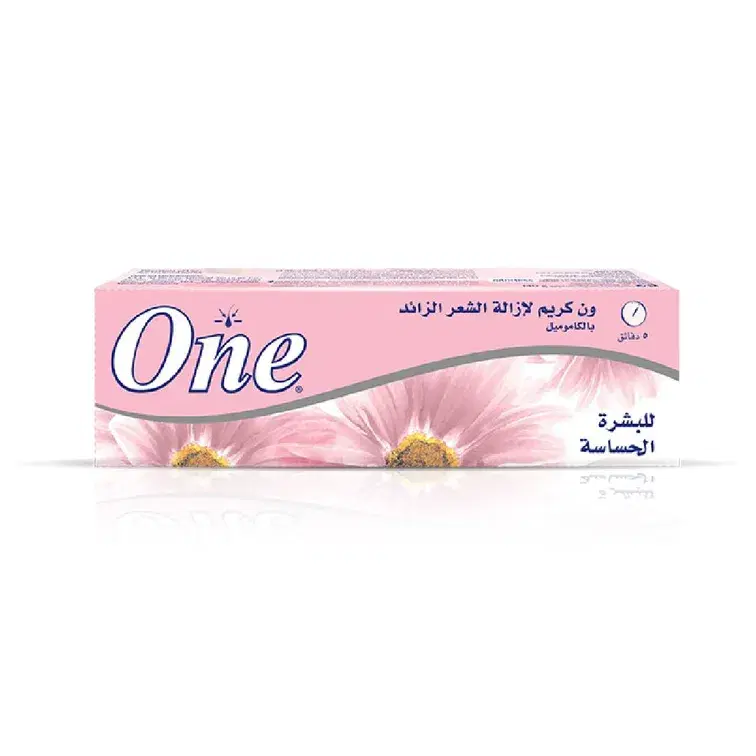 وان | كريم لازالة الشعر الزائد بالكاموميل للبشرة الحساسة | 40جم Preview Image