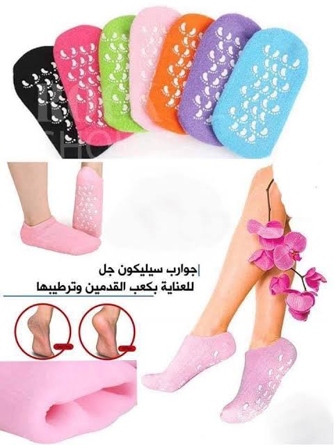 شراب طبي سيلكون لترميم تشققات القدم Image 3 Preview