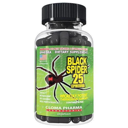 Cloma Pharma Laboratories - BlackSpider 100Capsules Preview Image