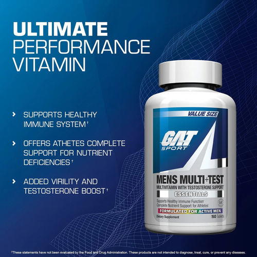 GAT Sports - Mens Multi+Test 150Tabs Image 2 Preview