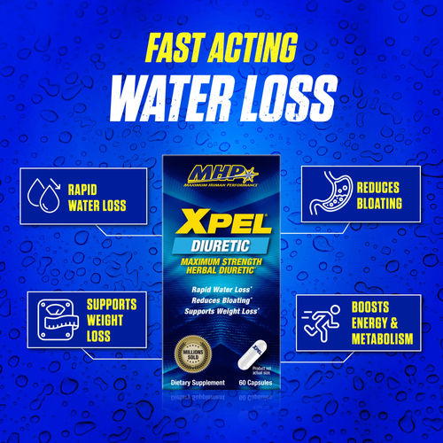 Maximum Human Performance - Xpel Diuretic 80Capsules Image 2 Preview