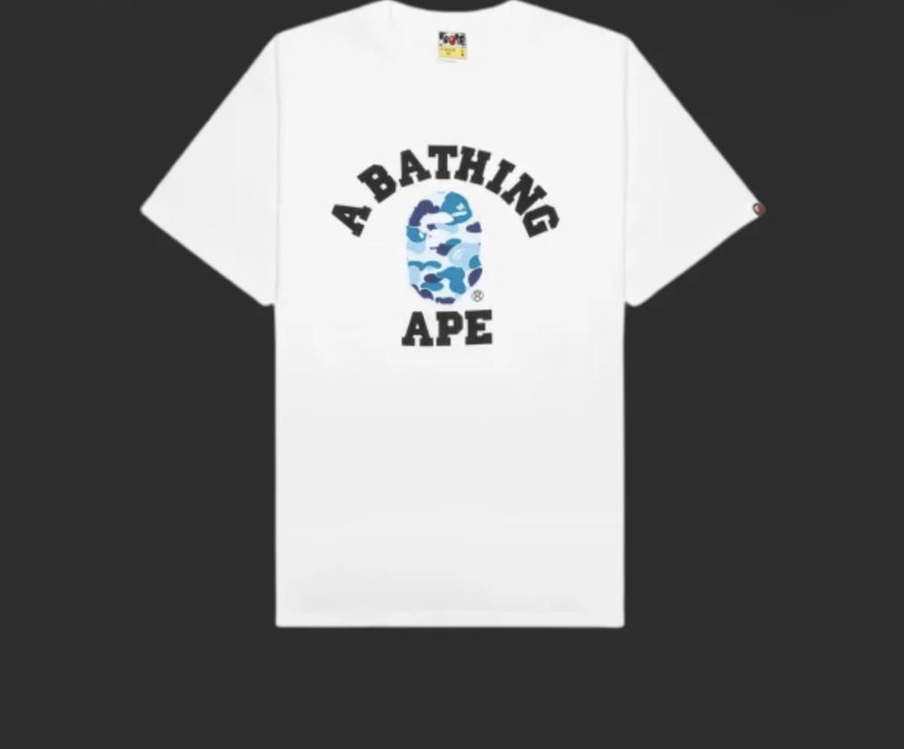 A BATHING APE BLUE CAMO TEE Preview Image