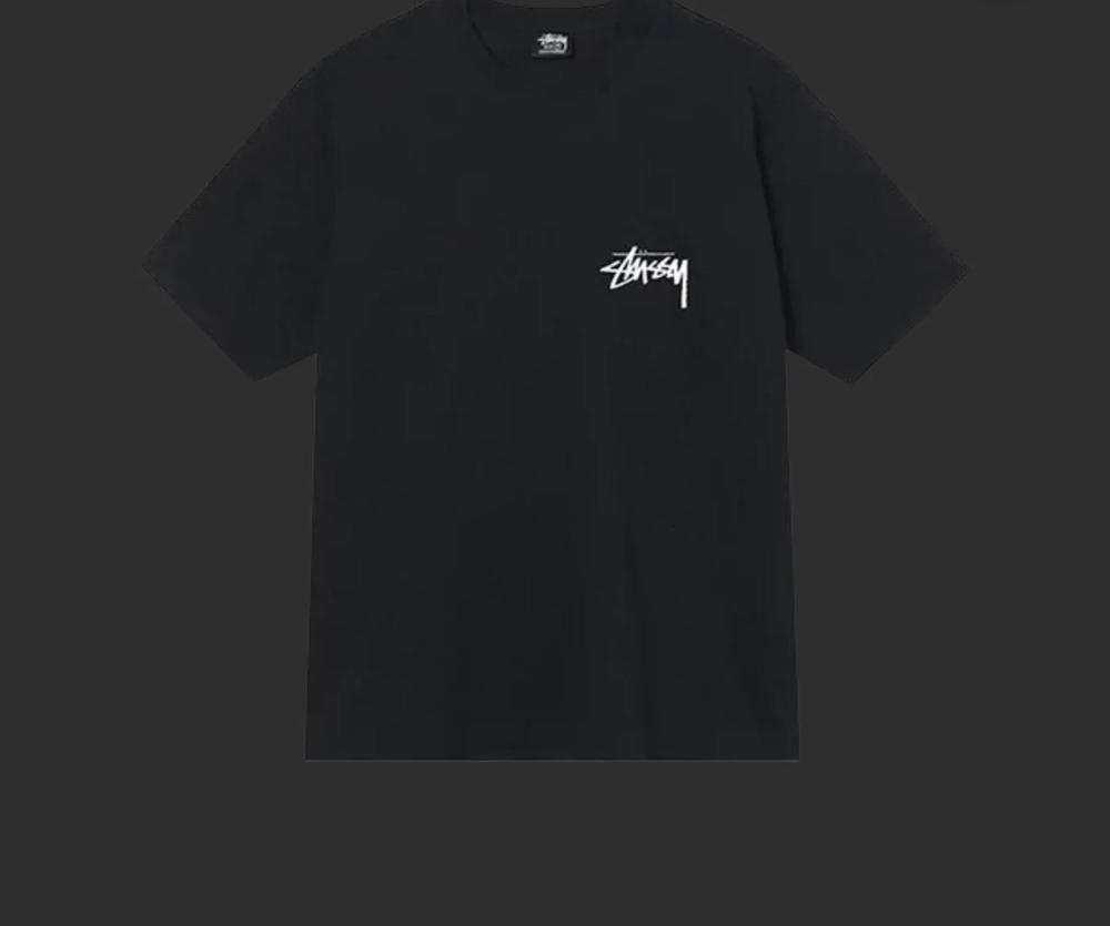 STÜSSY WHITE DICE BALL T SHIRT Preview Image