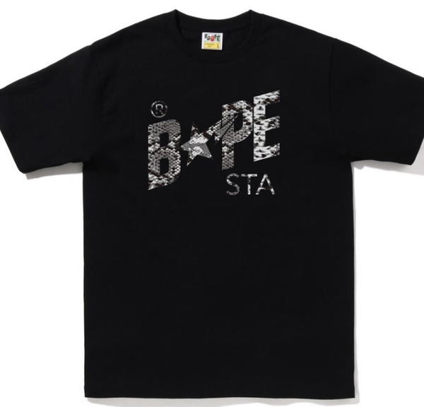 BLACK CAMO BAPE STA TEE Image 1 Preview