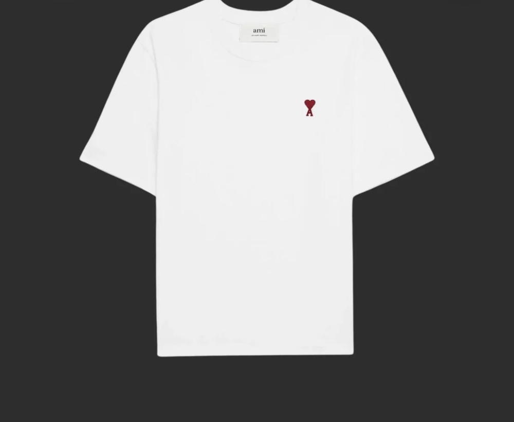 WHITE AND RED AMI PARIS Preview Image