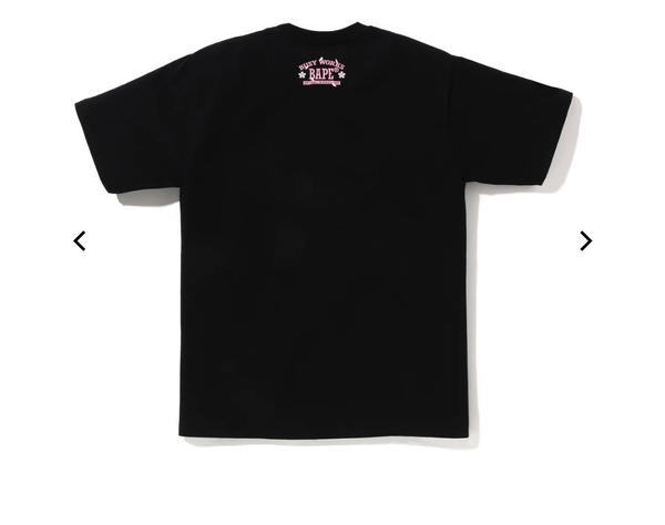 BLACK BAPE STA FLOWERS TEE Image 2 Preview