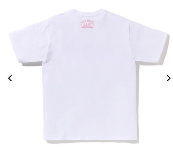 WHITE BAPE STAA FLOWERS TEE Image 2 Preview