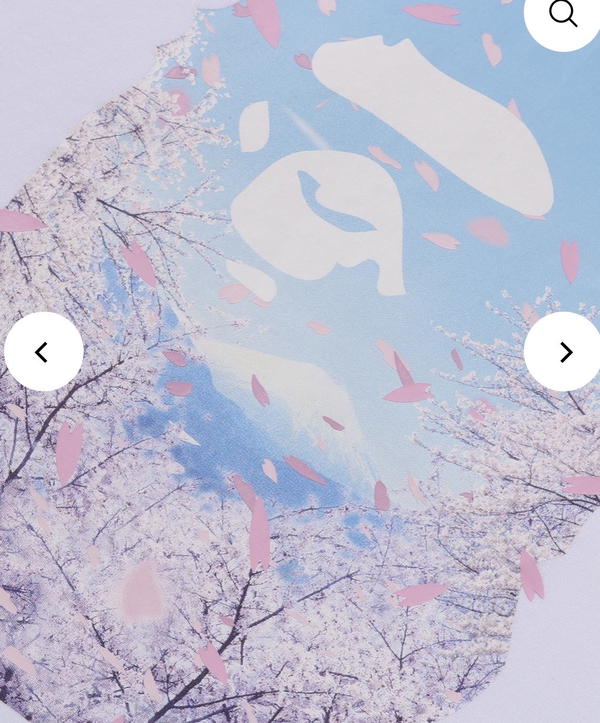 WHITE BAPE STA WINTER TEE Image 3 Preview