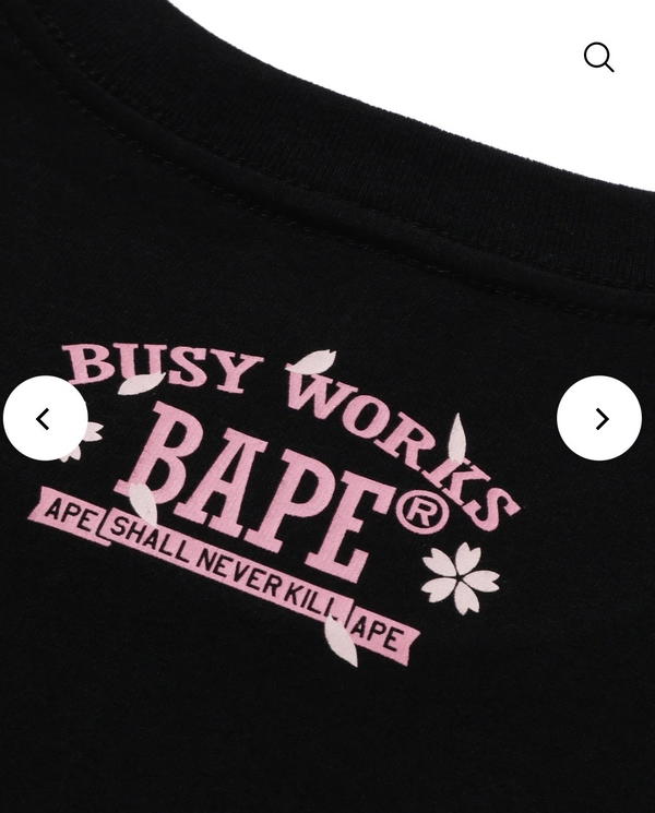 BAPE STA BLACK WINTER TEE Image 4 Preview