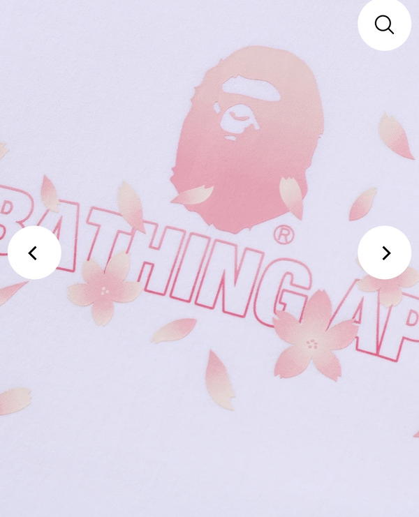 WHITE BATHING APE TEE Image 3 Preview