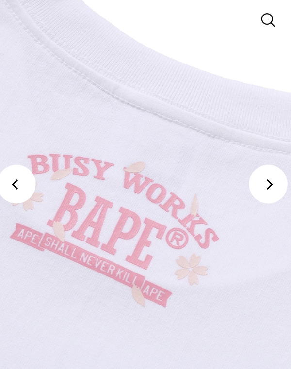 WHITE BATHING APE TEE Image 4 Preview