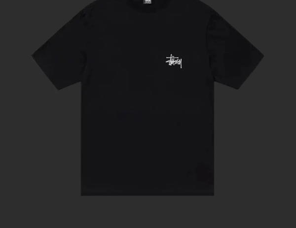 BLACK STÜSSY TEE Image 1 Preview