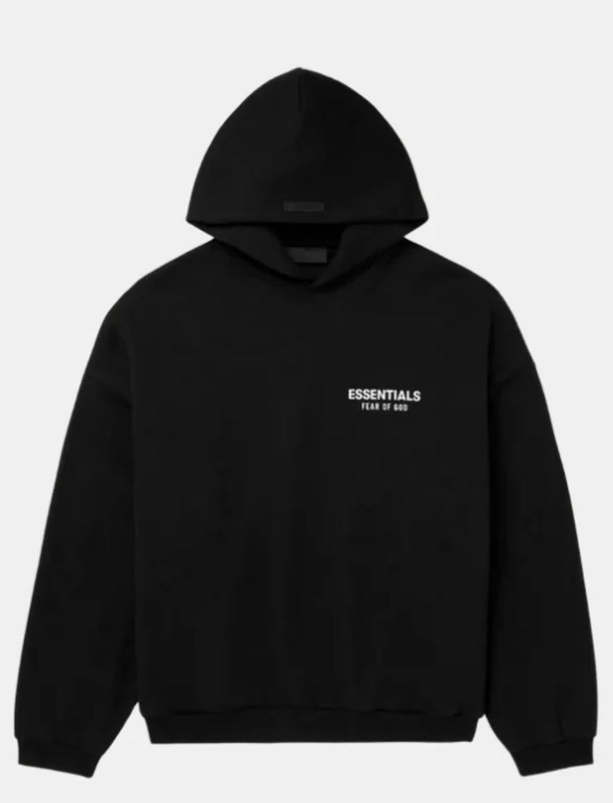 Black Essentials Hoodie Preview Image