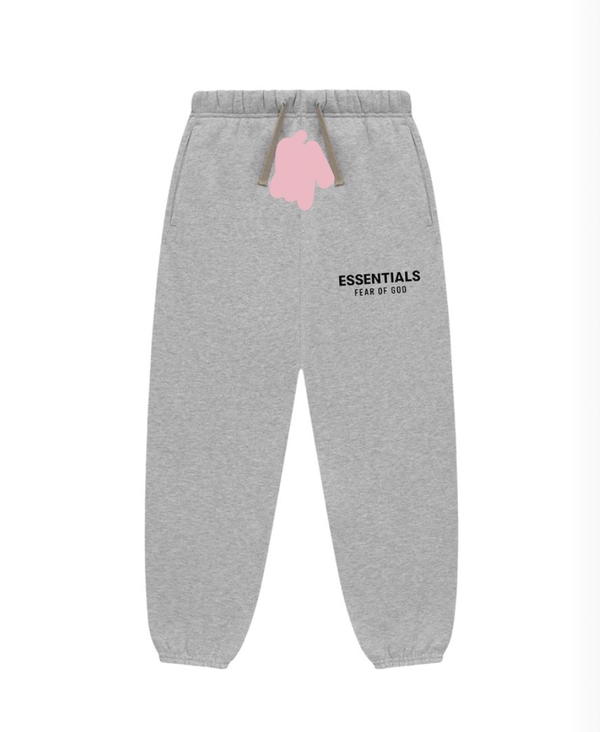 Grey Essentials Sweatpants Image 1 Preview