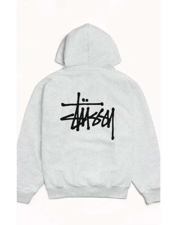 Stüssy White Blank Hoodie Image 2 Preview