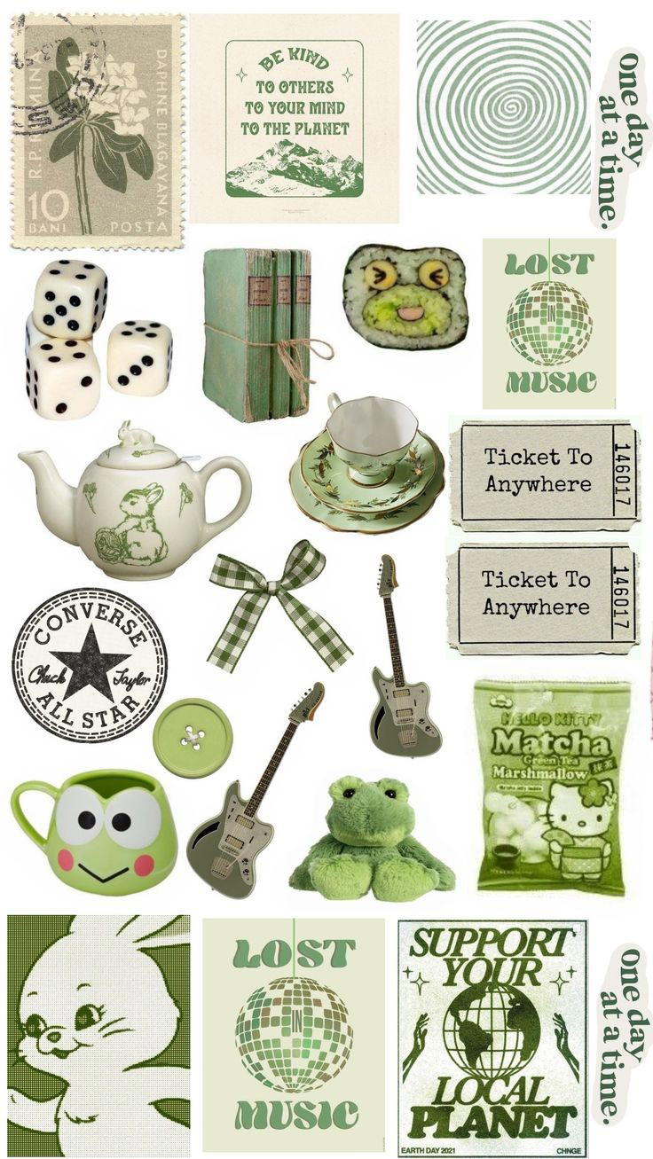 green stickers Preview Image