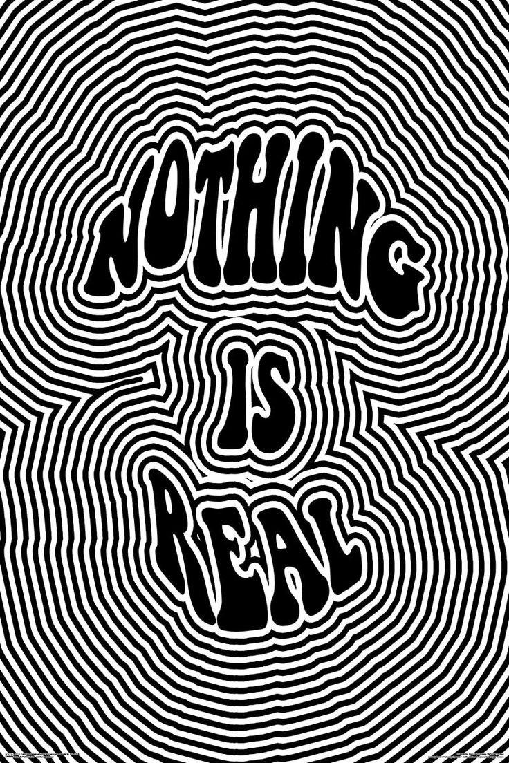 nothing is real poster Preview Image