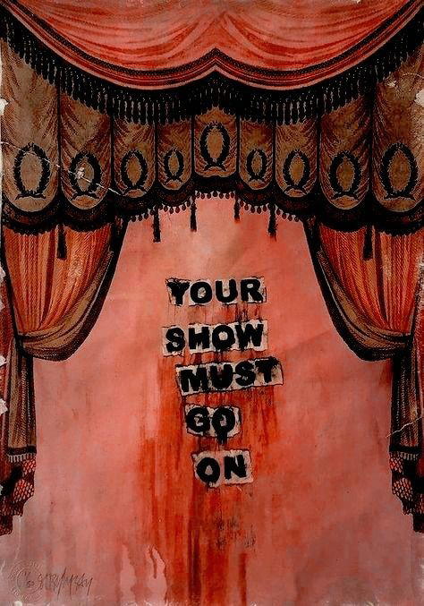 your show must go on poster Preview Image