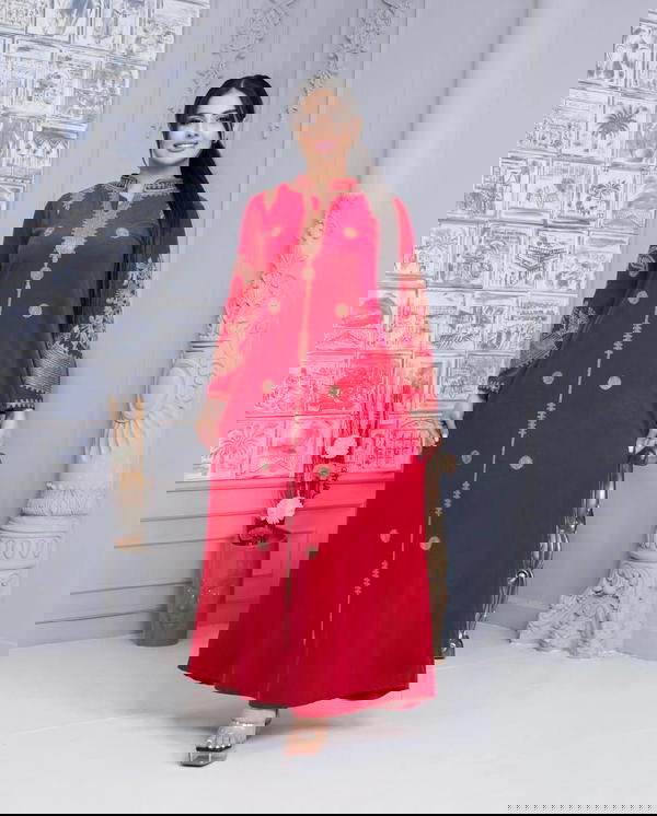 دشداشة مخمل كلوش  Image 2 Preview