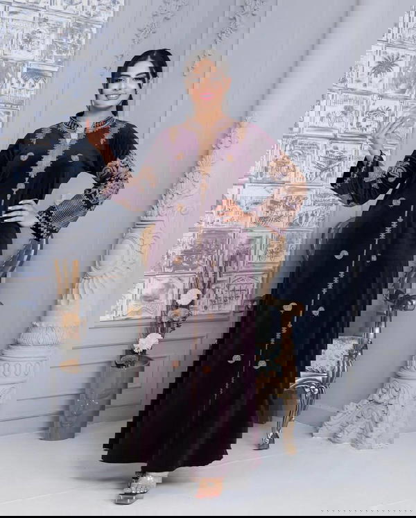 دشداشة مخمل كلوش  Image 5 Preview
