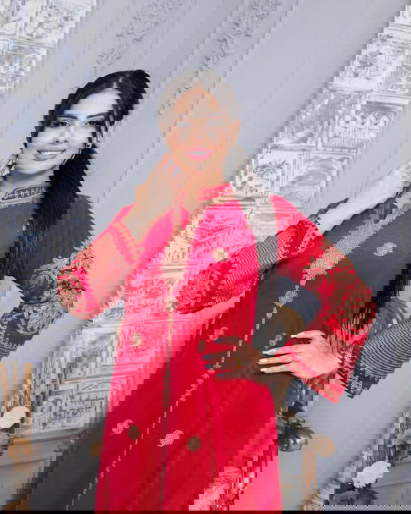 دشداشة مخمل كلوش  Image 10 Preview