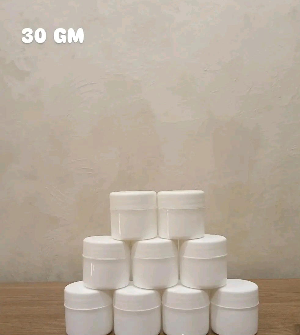 برطمان ٣٠مل لون ابيض  Preview Image