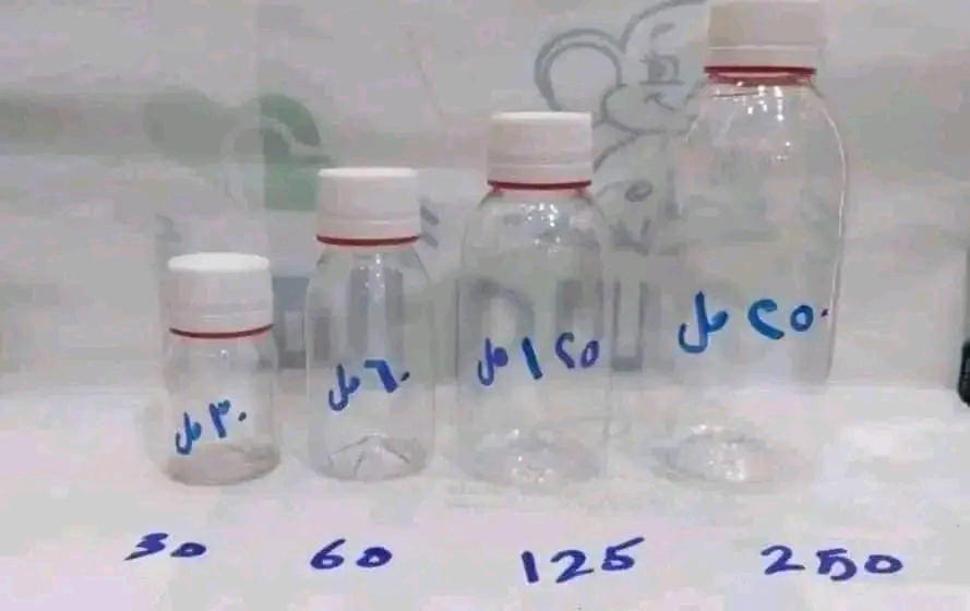 زجاجات زيوت بغطاء دبله حمراء Preview Image