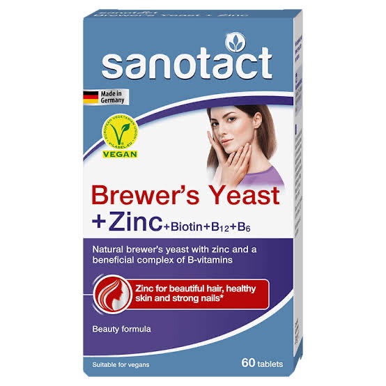 Sanotact Brewers Yeast + Zinc  60 Tab Preview Image