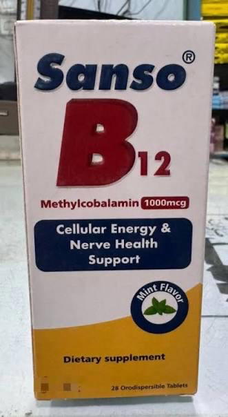 Sanso - B12 1000 Mcg  28 Tab  Preview Image