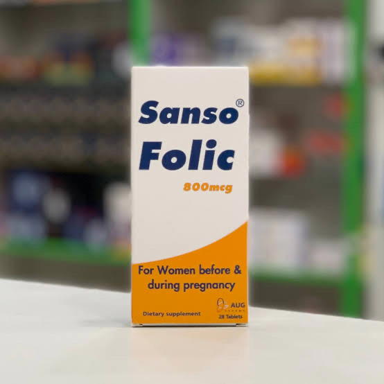 Sanso Folic 800 Mcg  28 Tab Image 1 Preview
