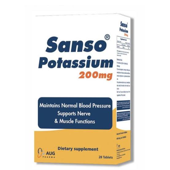 Sanso Potassium 200mg 28Tablet  Image 1 Preview