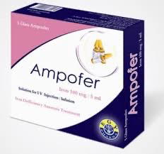 Ampofer 100 Mg / 5 Ml  I.v.  5 Amp Image 1 Preview