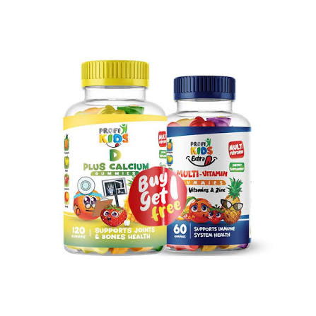 Profi Kids D Plus Calcium + Extra (120 + 60) Gummies Preview Image
