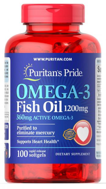 Puritanis Pride Omega3 100tab  Preview Image