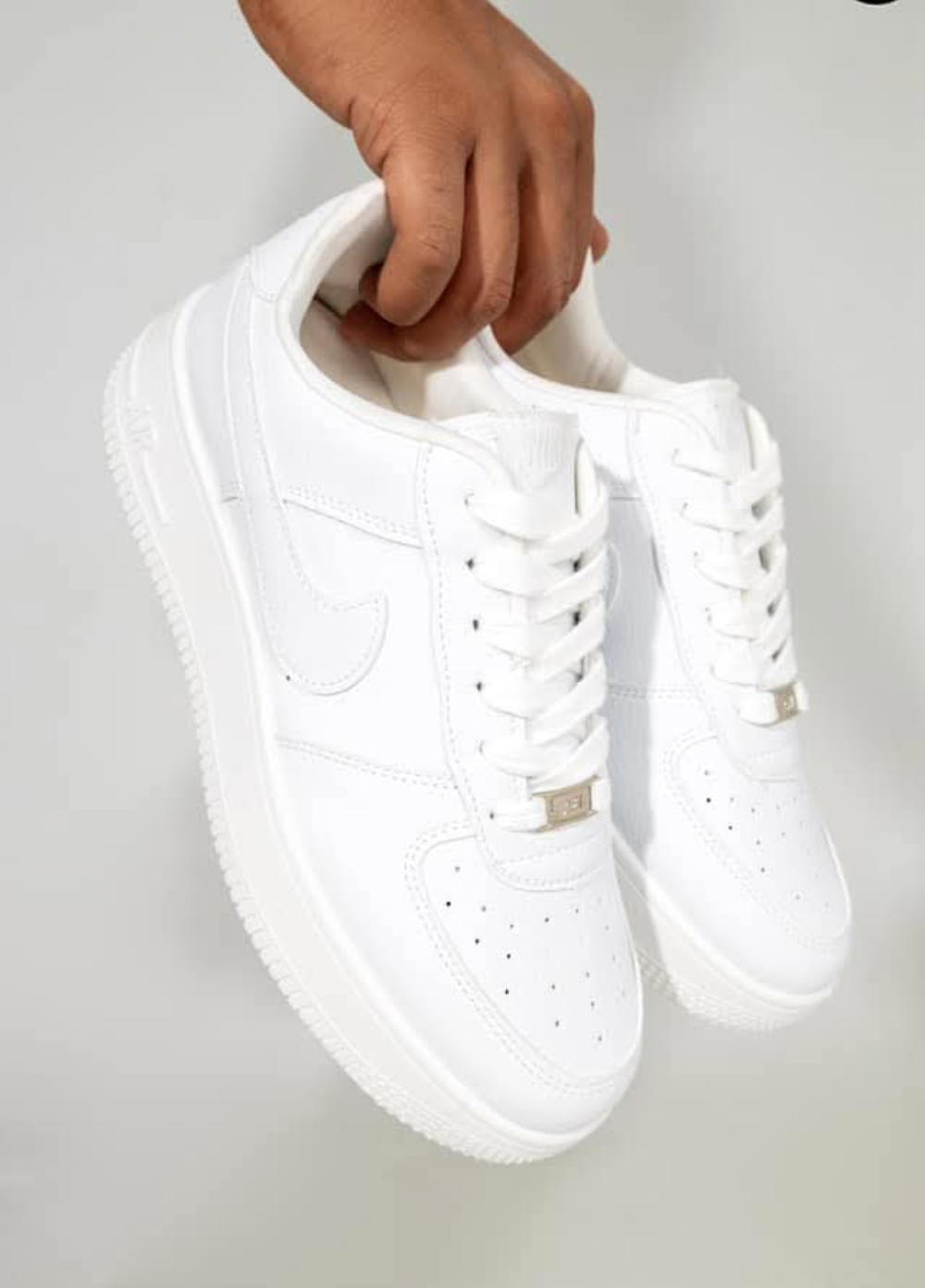 AIR FORCE FULL WHITE 🤍🐻‍❄️اير فورس ابيض بالكامل  Preview Image