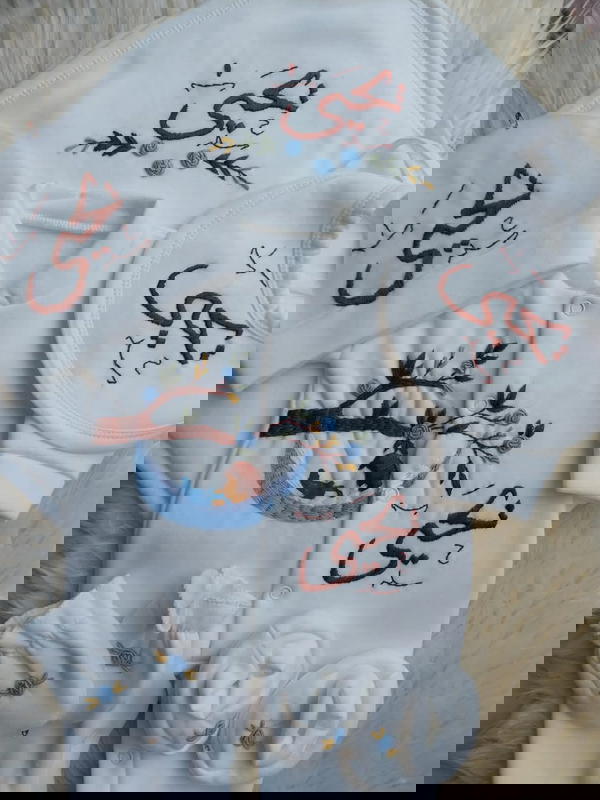 بدله سبوع تطريز  Image 4 Preview