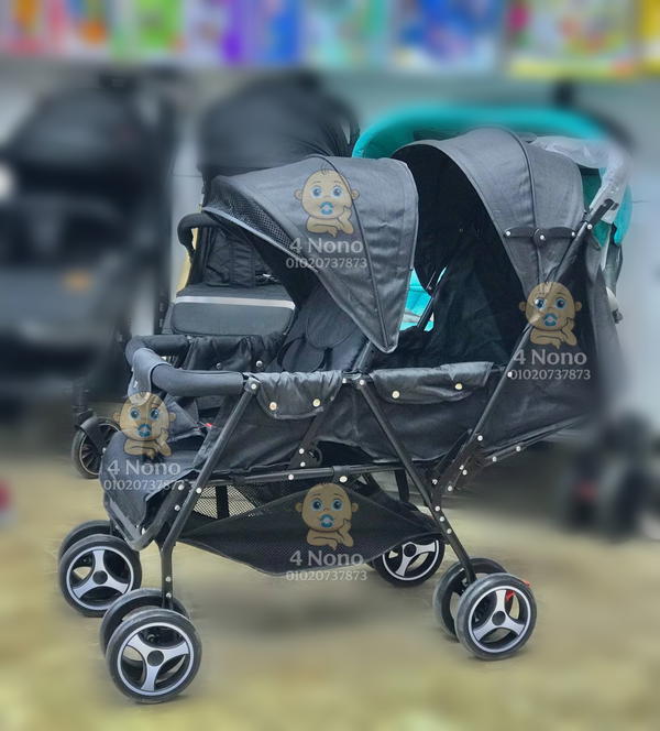 ⭕️ ⁩⁩  سترولر زوجي  خلف بعض ماركة Csstroller Image 2 Preview