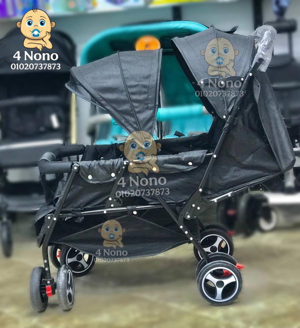 ⭕️ ⁩⁩  سترولر زوجي  خلف بعض ماركة Csstroller Image 5 Preview