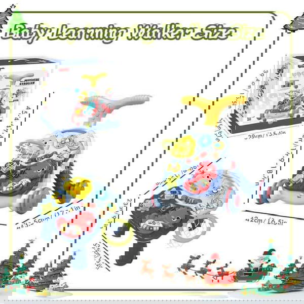 ❤️ احدث بيبي واكر مشايه اطفال ٢ في ١  Image 1 Preview
