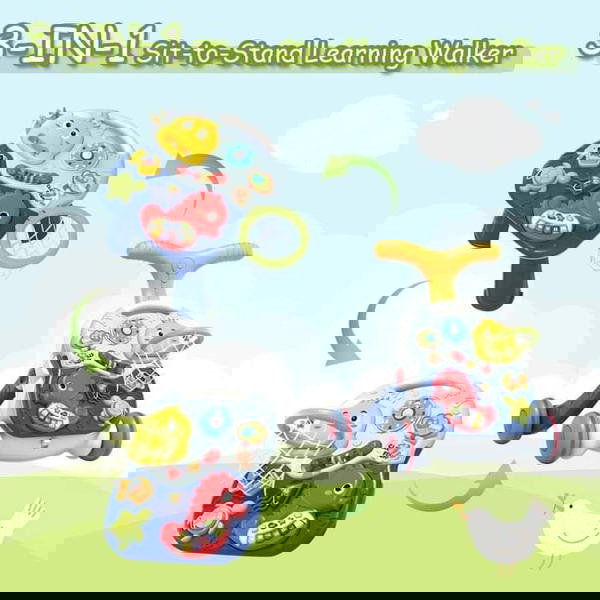 ❤️ احدث بيبي واكر مشايه اطفال ٢ في ١  Image 4 Preview