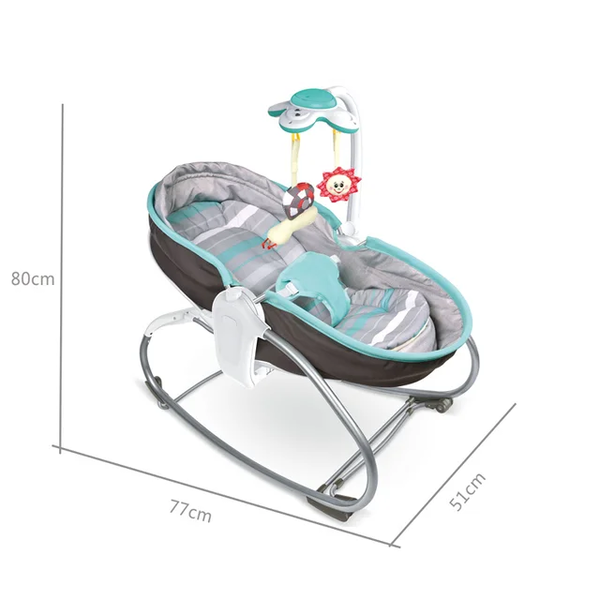 Ibaby الكرسي الهزاز 3 فى 1 مع وحدة الاهتزاز سرير متعدد الوظائف من اى بيبى  Image 3 Preview