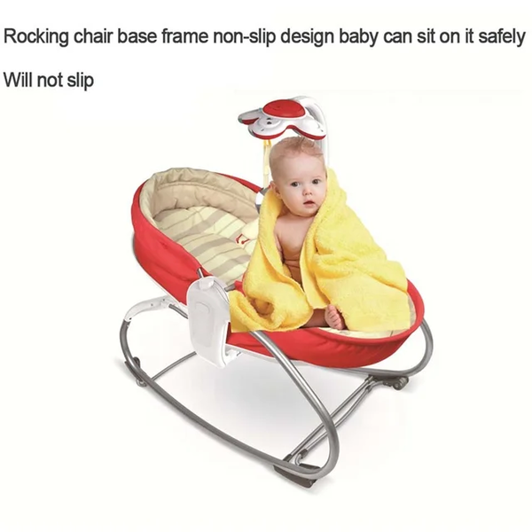 Ibaby الكرسي الهزاز 3 فى 1 مع وحدة الاهتزاز سرير متعدد الوظائف من اى بيبى  Image 4 Preview