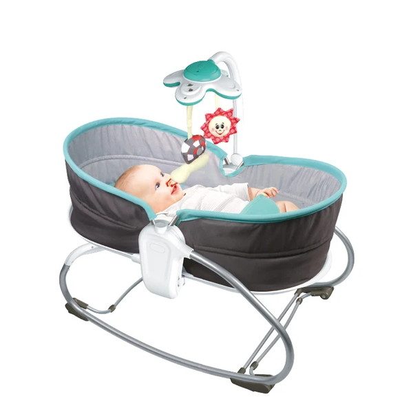 Ibaby الكرسي الهزاز 3 فى 1 مع وحدة الاهتزاز سرير متعدد الوظائف من اى بيبى  Image 10 Preview